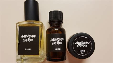 lush american cream perfume review.